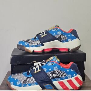 Adidas Originals AGENT GIL RESTOMOD SHOES Men's Size 9 Red Blue Gold NWT